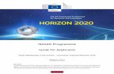 H2020 Programme Guide for Applicants - projekoord.sdu.edu.trprojekoord.sdu.edu.tr/assets/uploads/sites/68/... · MSCA Work Programme: Part 3 of the Horizon 2020 Work Programme 2016-2017