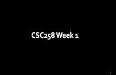 CSC258 Week 1 - cs.toronto.eduylzhang/csc258/files/lec01.pdf · whose main job is virtualization, i.e., create convenient illusions. ... sheet) 24. A typical week of CSC258 ... •