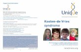 Rare Chromosome Disorder Support Group, Join Unique for … Gene... · The KANSL1 gene is found on the long arm of chromosome 17. Chromosomes are the Chromosomes are the structures