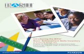 Introducing the BASI Basic Achievement Skills the BASI Basic Achievement Skills Inventory by Achilles