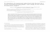 Evaluation of ergonomic physical risk factors in a truck ... · plied REBA, RULA, and OWAS in various industrial sectors and compared their results15). Chiasson et al. compared eight