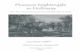 Florence Nightingale in Holloway - Nightingale in   · Florence Nightingale and Holloway