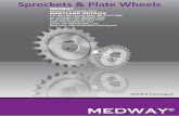 Sprockets & Plate Wheels - mdmetric.com ·  2013/4 Catalogue Sprockets & Plate Wheels MEDWAY products are available from MARYLAND METRICS P.O. Box 261 Owings Mills, MD 21117 USA