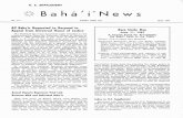 Baha'is Requested to Respond to Appeal from Universal ...bahai/diglib/Periodicals/US_Supplement/111.pdfU. S. SUPPLEMENT No. 111 BAHA'I YEAR 124 MAY 1967 All Baha'is Requested to Respond