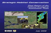 Strategic Habitat Conservation · Debby Crouse (R9) Endangered Species Craig Czarnecki (R3) ... implementation of Strategic Habitat Conservation through adequate funding, training,