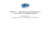ASE 7 - Heating, Ventilation, and Air Conditioningfaculty.ccbcmd.edu/.../A7StudentWorkBooks101/SWB_a7_m08_Diagnosis.pdf · Running the air conditioner longer, insures that the system