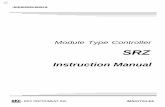 SRZ Instruction Manual - RKC INSTRUMENT INC. · 2018-01-25 · SRZ Instruction Manual Module Type Controller IMS01T04-E6 ... 7.6.2 Communication data of Z-TIO module ..... 7-19 7.6.3