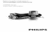 HS8400 Series Important information - Philips · HS8400 series EngliSH 4 ... lingkungan. Selalu keluarkan baterai sebelum membuangnya atau ... cara yang ramah lingkungan (Gbr. 5).
