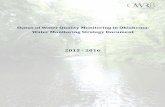 2015-2016 Oklahoma Water Quality Monitoring Strategy of Water Quality Monitoring in Oklahoma: Surface Water Monitoring Strategy D ocument . 3. Executive Summary and Recommendations