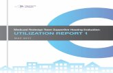 Medicaid Redesign Team Supportive Housing Evaluation ... · sponsored by the New York State Medicaid Redesign Team’s Supportive Housing initiative (MRT-SH). For those programs which