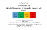 In The ZONE: A Framework for SEL & Self-Regulation ... - In the Zone SEL and Self... · SEL & Self-Regulation Strategies for Students with Autism Blue Zone Green Zone Yellow Zone