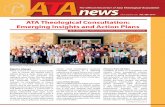 ATA Theological Consultation: Emerging Insights and Action ... · and the launching of the new Asia Bible Commentary on Matthew, written by Samson Uytanlet. With the launching of