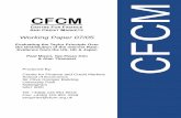 CFCM · CFCM CENTRE FOR FINANCE AND CREDIT MARKETS Working Paper 07/05 Evaluating the Taylor Principle Over ... ˝ ˙ BC:CKB) ())EK)C˜ ˙ (DD ˜ & ...