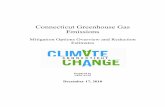 Connecticut Greenhouse Gas Emissions · CONNECTICUT GREENHOUSE GAS EMISSIONS MITIGATION OPTIONS OVERVIEW AND REDUCTION ESTIMATES Project Manager Paul Miller, Gary Kleiman Principal