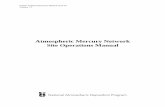Atmospheric Mercury Network Site Operations Manual fileNADP AMNet Operations Manual 2015-03 Version 1.2 3 Acknowledgements The authors wish to thank the following individuals for their