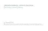 3. Topic 3. Philosophy of Advaita Vedantavedantaadvaita.org/assets/documents/3. Topic 3. Philosophy of Advaita Vedanta.pdf · Self – atma vicaara).” Mundaka Upanishad I.ii.12