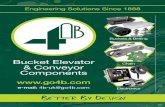 Bucket Elevator & Conveyor Components · Bucket Elevator & Conveyor Components Engineering Solutions Since 1888  e-mail: 4b-uk@go4b.com Buckets & Belting Chain Electronics