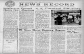 University of Cincinnati News Record. Thursday, May 14 ...digital.libraries.uc.edu/collections/newsrecord/1964/1964_05_14.pdf · burial, served 3$ master of cere-monies. Remarks introductory'