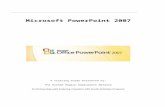 Microsoft Office XP–Microsoft PowerPoint Tutorial file · Web viewPower Point Overview. The “Ribbon” in PowerPoint. 1 Tabs 2 Command Group 3 Command Buttons 4 Launcher Rulers.