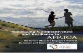 Enhancing Competitiveness and Resilience in Competitiveness and Resilience in AFRICA transparent environmental
