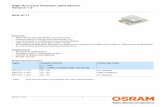 SFH 5711 EN - Osram 1 2015-12-22 High Accuracy Ambient Light Sensor Version 1.8 SFH 5711 Ordering Information Features: • Opto hybrid with logarithmic current output • Perfect