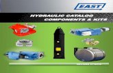 HYDRAULIC CATALOG COMPONENTS & KITS - eastmfg.com · 504-99000-32 2” Low Pressure Hydraulic Hose Bulk (sold per foot) HYDRAULIC PARTS CATALOG Page 9 HYDRAULIC FITTINGS PART NO.