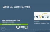 WMS vs. WCS vs. WES - cdn.modexshow.comcdn.modexshow.com/seminars/assets-2016/1004.pdf · What Is a WMS? •A highly specialized business application whose purpose is to control the