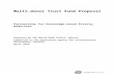 Multi-donor Trust Fund Proposal - Department of … · Web viewMulti-donor Trust Fund Proposal Partnership for Knowledge-based Poverty Reduction Prepared by the World Bank Office