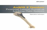 AxSOS 3 Titanium Proximal Lateral Humerus …az621074.vo.msecnd.net/syk-mobile-content-cdn/global...Proximal Lateral Humerus Locking Plate System Multi-component instruments must be