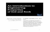 An Introduction to Engineering Properties of Soil and Rock · Stress-strain modulus (modulus of elasticity) and Poisson’s ratio. 2. COMPACTION CHARACTERISTICS OF SOILS. The density