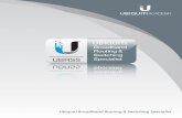 Ubiquiti Broadband Routing & Switching Specialist · Welcome to the Ubiquiti Broadband Routing & Switching Specialist course! This is an entry-level course specially designed for