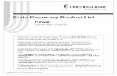 State Pharmacy Product List - uhccommunityplan.com · ENTEX HC LIQ phenylephrine w/ hydrocodone-gg syrup 7.5-5-100 mg/5 ml DIMETAPP DM ELX COLD/CGH phenylephrine-brompheniramine-dm