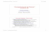 “Complementi di Fisica” - units. di Fisica - Lecture 35 19-12-2008 L.Lanceri - Complementi di Fisica