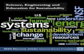 Science, Engineering and Education for Sustainability · sustainability and sustainable human well Science, Engineering and Education for Sustainability (SEES) To advance science,