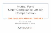 Mutual Fund Chief Compliance Officer Compensation · CCO Total Compensation (AUM > $75bn) CCO Total Compensation: Assets $75 Billion + The average for this group was $570,800 with