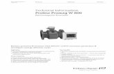 Proline Promag W 800 - VIỆT AN GROUP: Giải … Promag W 800 4 Endress+Hauser Function and system design Measuring principle Following Faraday's law of magnetic induction, a voltage
