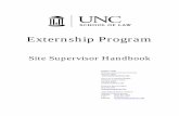 Externship Program - UNC School of La fall or spring semester for a total of 140 hours, and will receive 3 units of pass/fail academic credit for completing his/her Externship, or