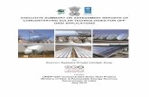 EXECUTIVE SUMMARY ON ASSESSMENT REPORTS OF … of Reports/Executive summary Nov15 .pdf · EXECUTIVE SUMMARY ON ASSESSMENT REPORTS OF CONCENTRATING SOLAR TECHNOLOGIES FOR OFF- ...