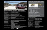 STANDARD SPECIFICATIONS - Can-Am motorcycles · standard specifications 2015 can-am