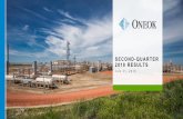 SECOND-QUARTER 2018 RESULTS - ir.oneok.comir.oneok.com/~/media/Files/O/OneOK-IR/financial-reports/2018/q2-2018... · P A G E 4 $1.2 billion equity offering in January 2018 prefunded