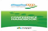 CONFERENCE HANDBOOK - nzppi.co.nz · CONFERENCE HANDBOOK JULY 5 - 6, 2017, HAMILTON. CONTENTS Welcome 1 Thank you sponsors 2 Trade sites 3 ... 1:30 Half day field trip to Hobbiton