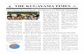 THE KUGAYAMA TIMES - geic.jpgeic.jp/enp/wp/wp-content/uploads/2018/12/ENP2018_kokugakuinkugayama_S.pdf · 78% 21% 1% Do you think the era name is necessary? Yes No No vote Interaction