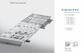 CPX Terminal - festo.com · Contents and general instructions Festo P.BE-CPX-AX-EN en 1107f IX Intended use TheCPX analogueI/Omodules described in this manualhave been designed exclusively