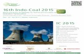 16th Indo-Coal 2015 - jced.co.jp · PT Leighton Contractors PT Pamapersada Nusantara PT Pesona Khatulistiwa Nusantara PT Schenck Process Indonesia PT Cirebon Electric Power & Pt Indika
