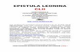 1 EPISTULA LEONINA CLII - ephemeris.alcuinus.netephemeris.alcuinus.net/leonina/EL 152.pdf · interrogatus: »Omnes« inquit »hoc vident, praeter Dominam Merkel.« ... ab aqua nos