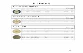 ILLINOIS - Chipster.net · $20.00 black HS-“Greyhound” harp ILGRH03 $50 HAWAIIAN CLUB Chicago denom color inlay mold notes code value brown HS-“JML” hub ILHAW01 $10 . ILLINOIS