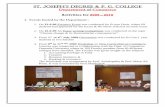 St. JoSeph’S Degree & p. g. College · Osmania University where in 169 Faculty member from 40 ... Mr.Shakti Singh attended this ... organized in “Entrepreneur sans Frontiers”-