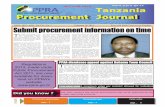 18uesday Submit procurement information on timetenders.ppra.go.tz/model/tpj/TPJ_7_of_2014_Final.pdfroads to bitumen standard, TPJ has learnt. According to the facts of the case, whose
