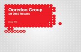 Welcome to Ooredoo · 6 |1H 2016 Ooredoo Group Results Call Note: All Indosat results as reported adhere to IFRS which may in some instances differ from INDOGAAP Group Results