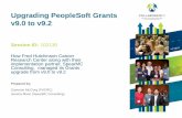 Upgrading PeopleSoft Grants v9.0 to v9 - s9874.pcdn. Upgrading PeopleSoft Grants v9.0 to v9.2 How